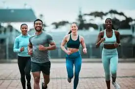 Achieving the Perfect Tone: How Often Should You Exercise for Results? 3 image of man and 3 women doing cardio exercise Farnham to help tone and remove fat from the body.
